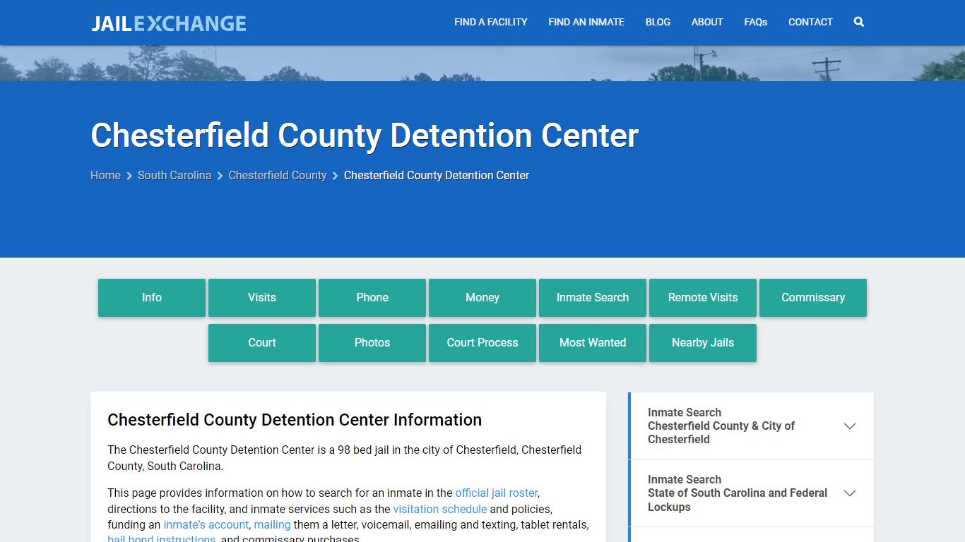Chesterfield County Detention Center - Jail Exchange
